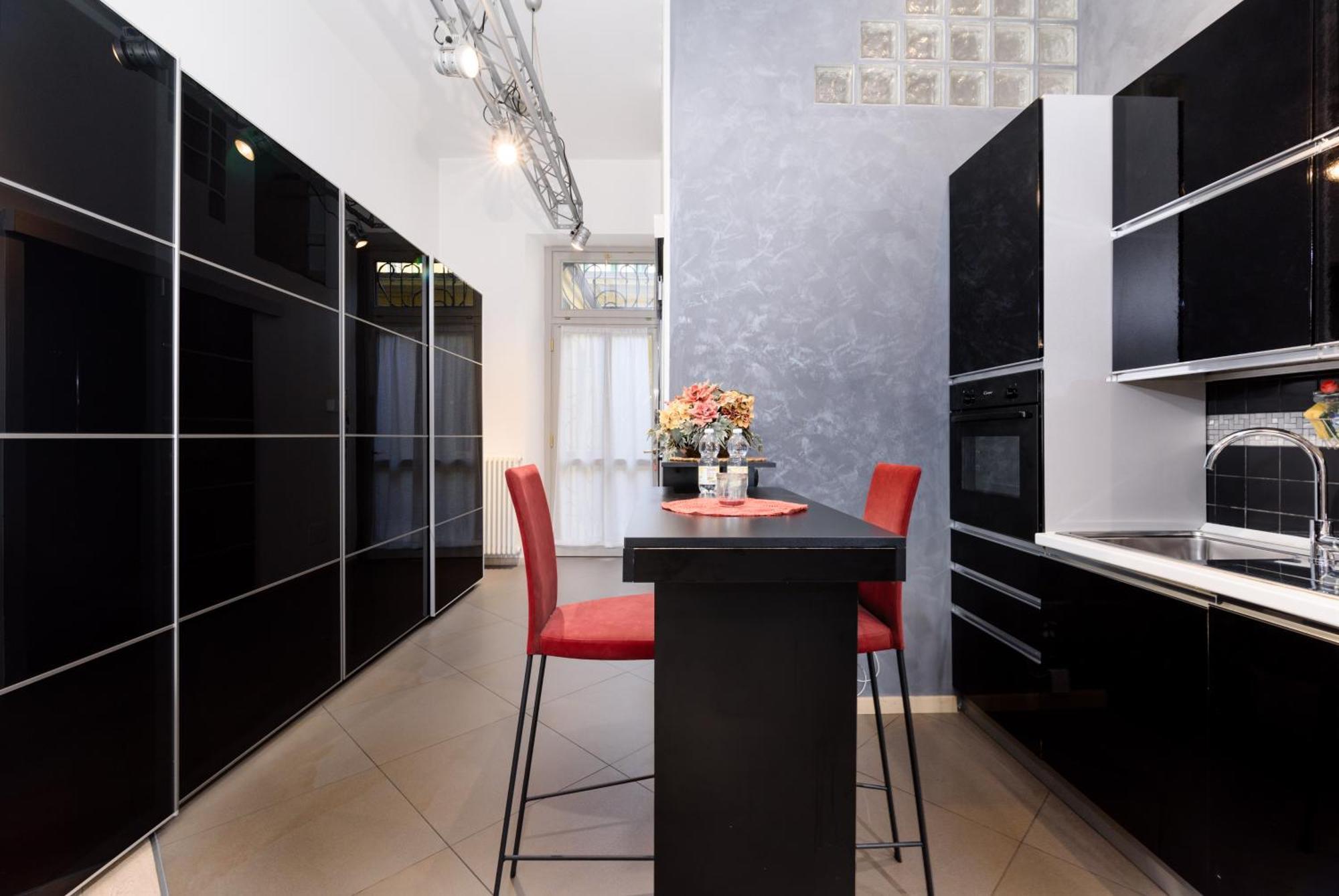 Moderno Loft A 150Mt Dalla Metro "Bernini" Turin Bagian luar foto